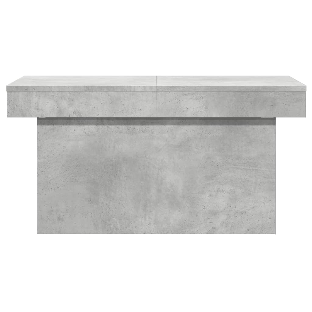 sofabord 100x55x40 cm konstrueret træ betongrå