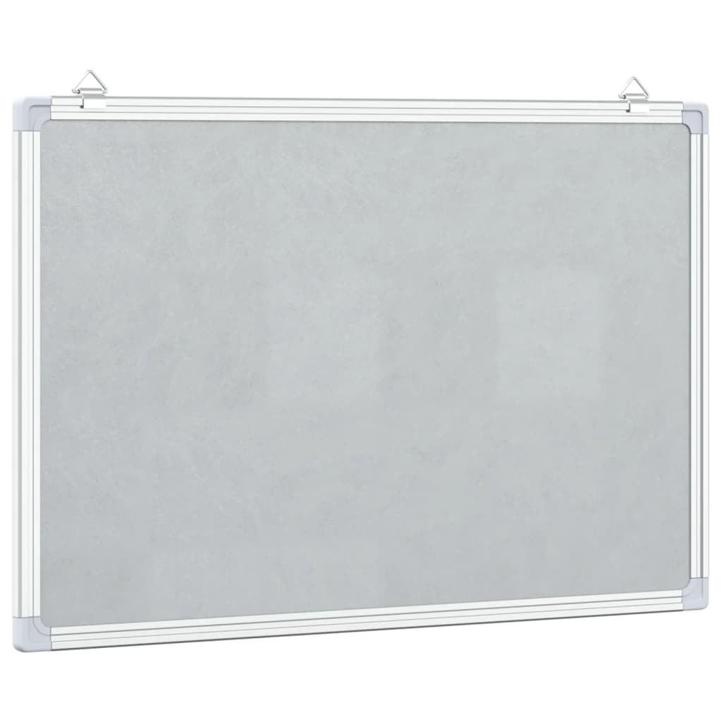 magnetisk whiteboard 40x30x1,7 cm aluminium