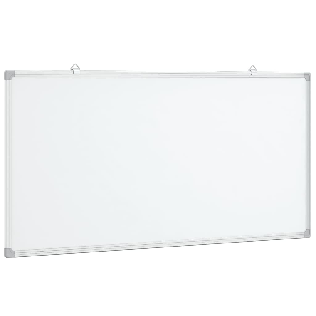 magnetisk whiteboard 60x30x1,7 cm aluminium