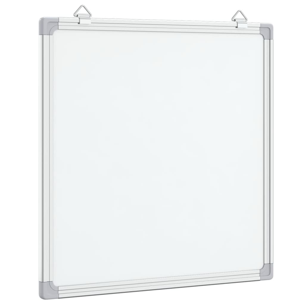 magnetisk whiteboard 40x40x1,7 cm aluminium