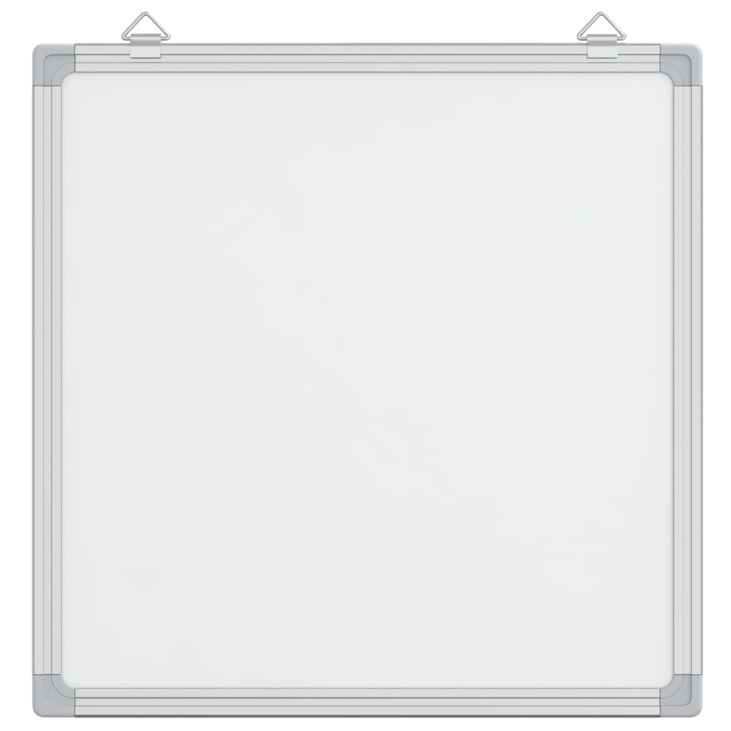 magnetisk whiteboard 40x40x1,7 cm aluminium