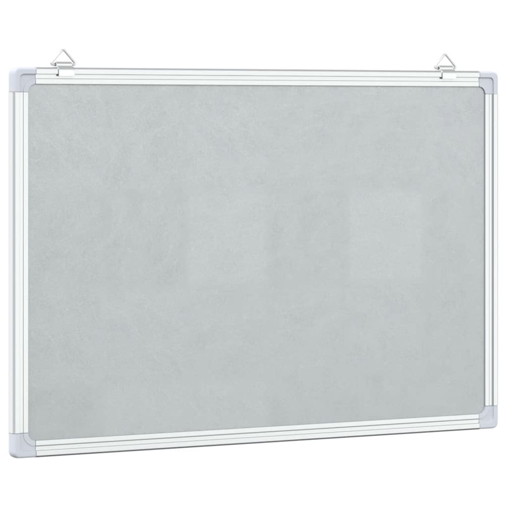 magnetisk whiteboard 60x40x1,7 cm aluminium