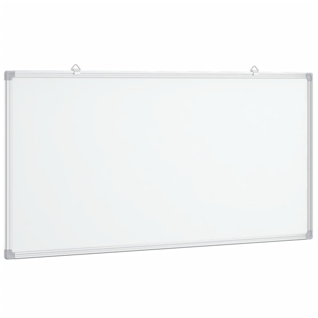 magnetisk whiteboard 100x50x1,7 cm aluminium