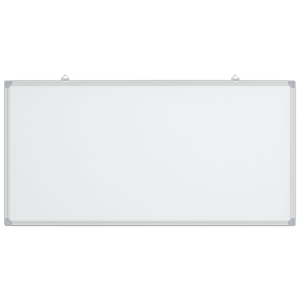 magnetisk whiteboard 100x50x1,7 cm aluminium