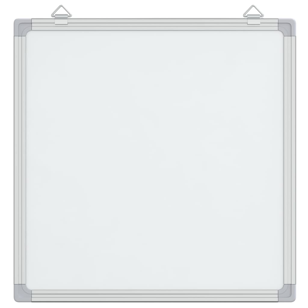 magnetisk whiteboard 60x60x1,7 cm aluminium