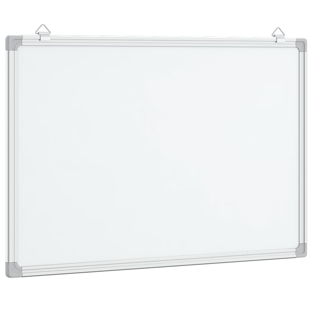 magnetisk whiteboard 80x60x1,7 cm aluminium