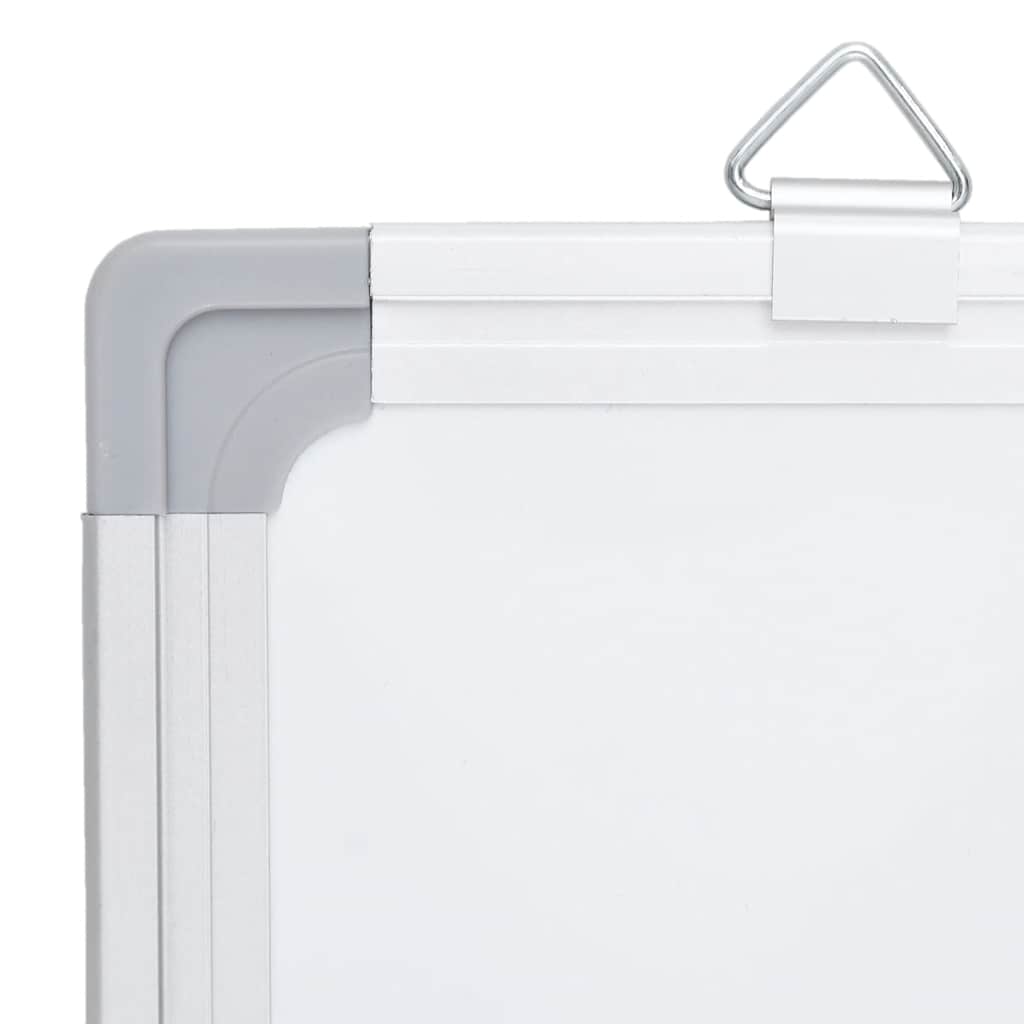 magnetisk whiteboard 100x80x1,7 cm foldbart aluminium