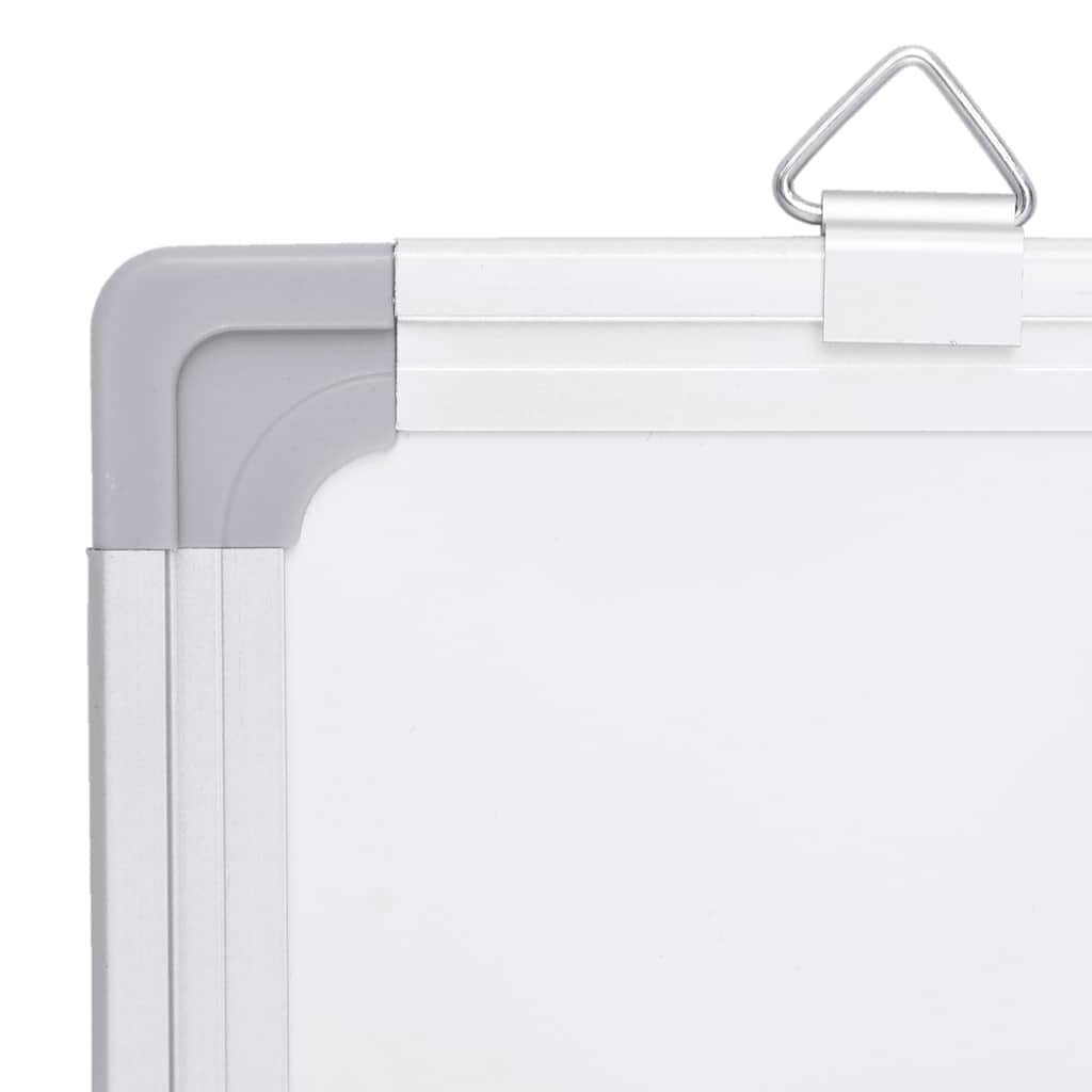 magnetisk whiteboard 100x100x1,7 cm foldbart aluminium