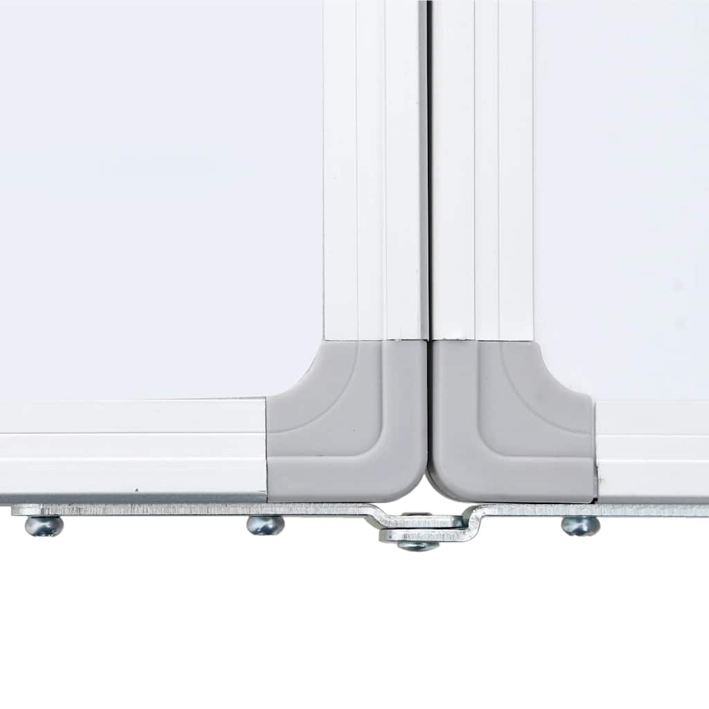 magnetisk whiteboard 120x60x1,7 cm foldbart aluminium