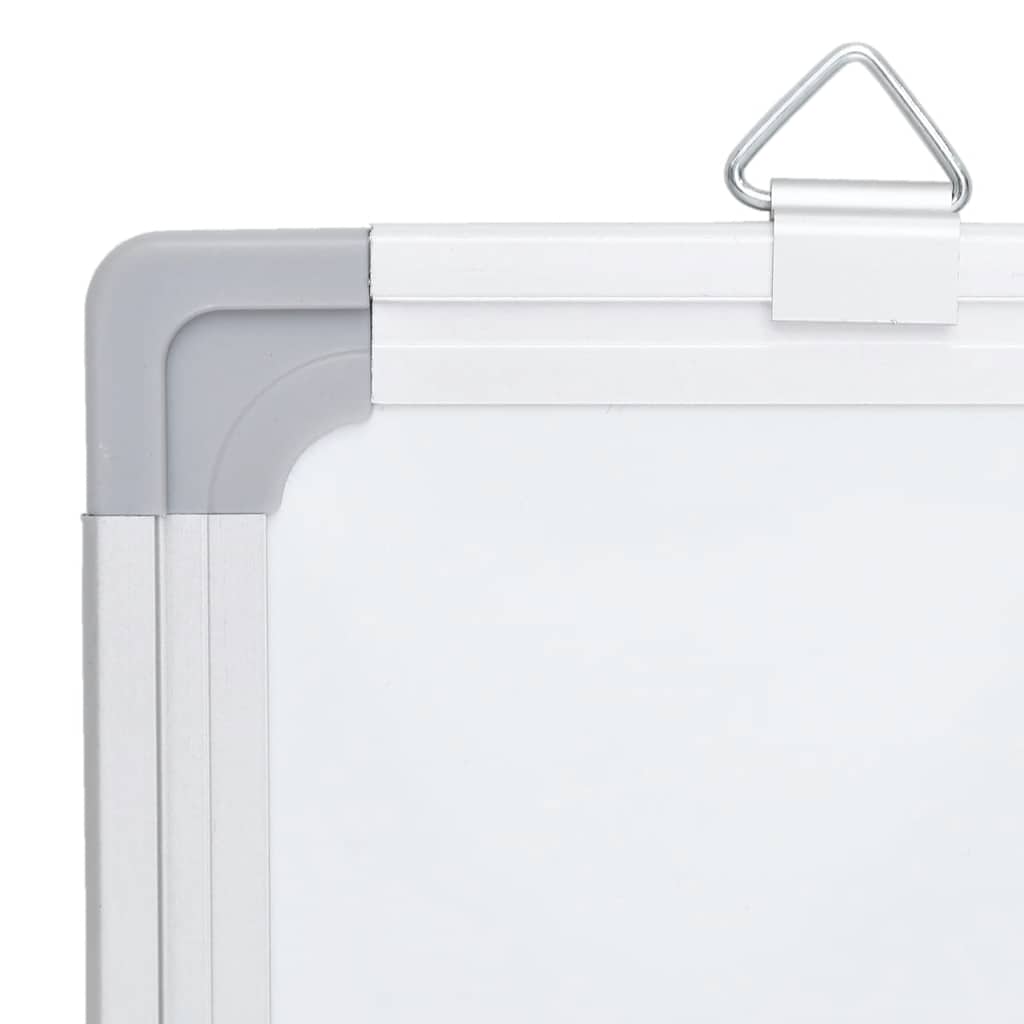 magnetisk whiteboard 150x80x1,7 cm foldbart aluminium