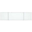 magnetisk whiteboard 160x40x1,7 cm foldbart aluminium