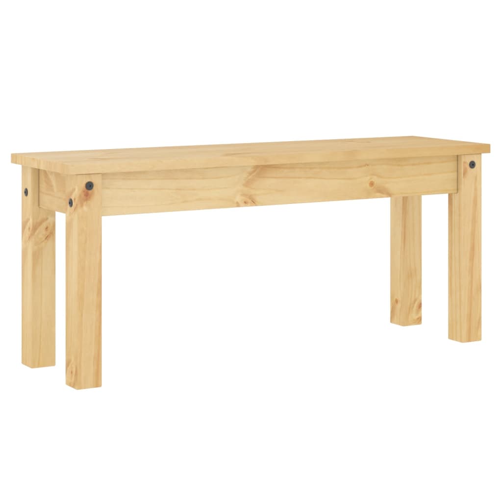 spisebordsbænk PANAMA 105x30x45 cm massivt fyrretræ