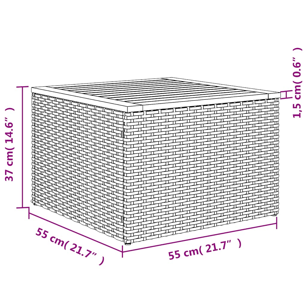 havesofasæt med 5 dele og hynder grå polyrattan