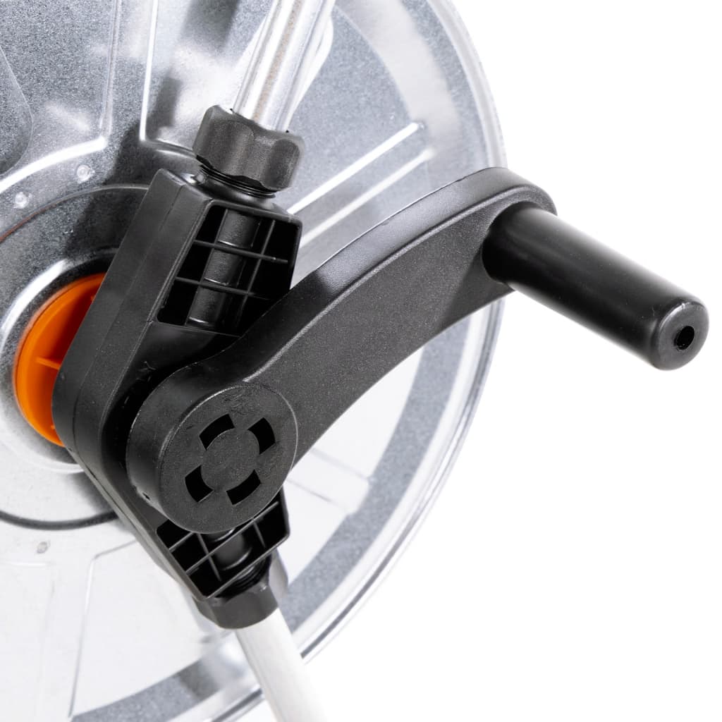 slangetromle til 50 m 1/2" eller 35 m 3/4" slange stål
