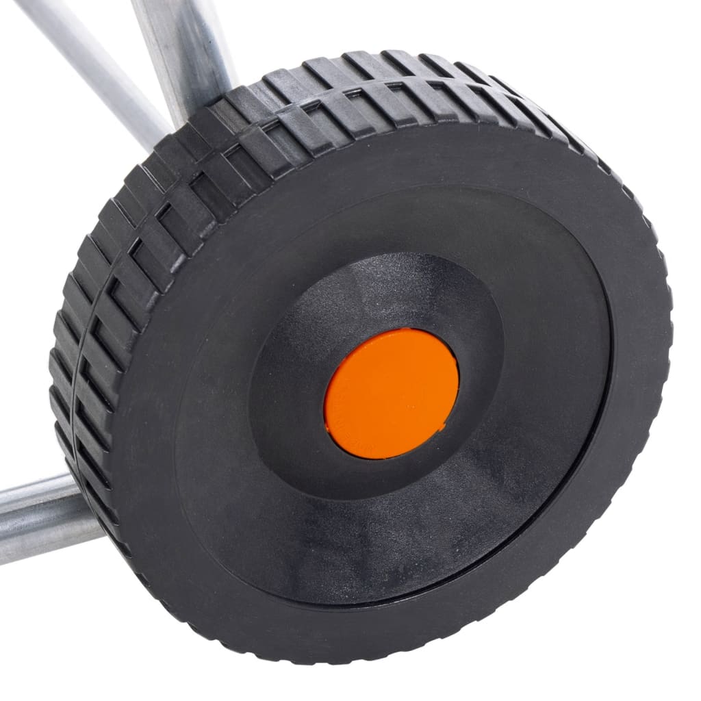 slangetromle til 80 m 1/2" eller 50 m 3/4" slange stål
