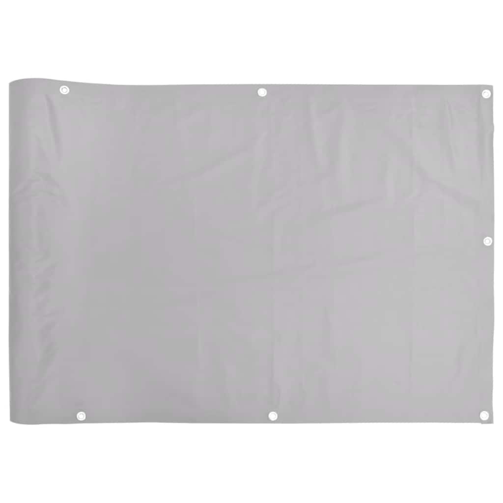 altanafskærmning 600x90 cm PVC grå