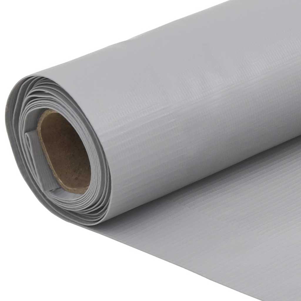 altanafskærmning 600x90 cm PVC grå