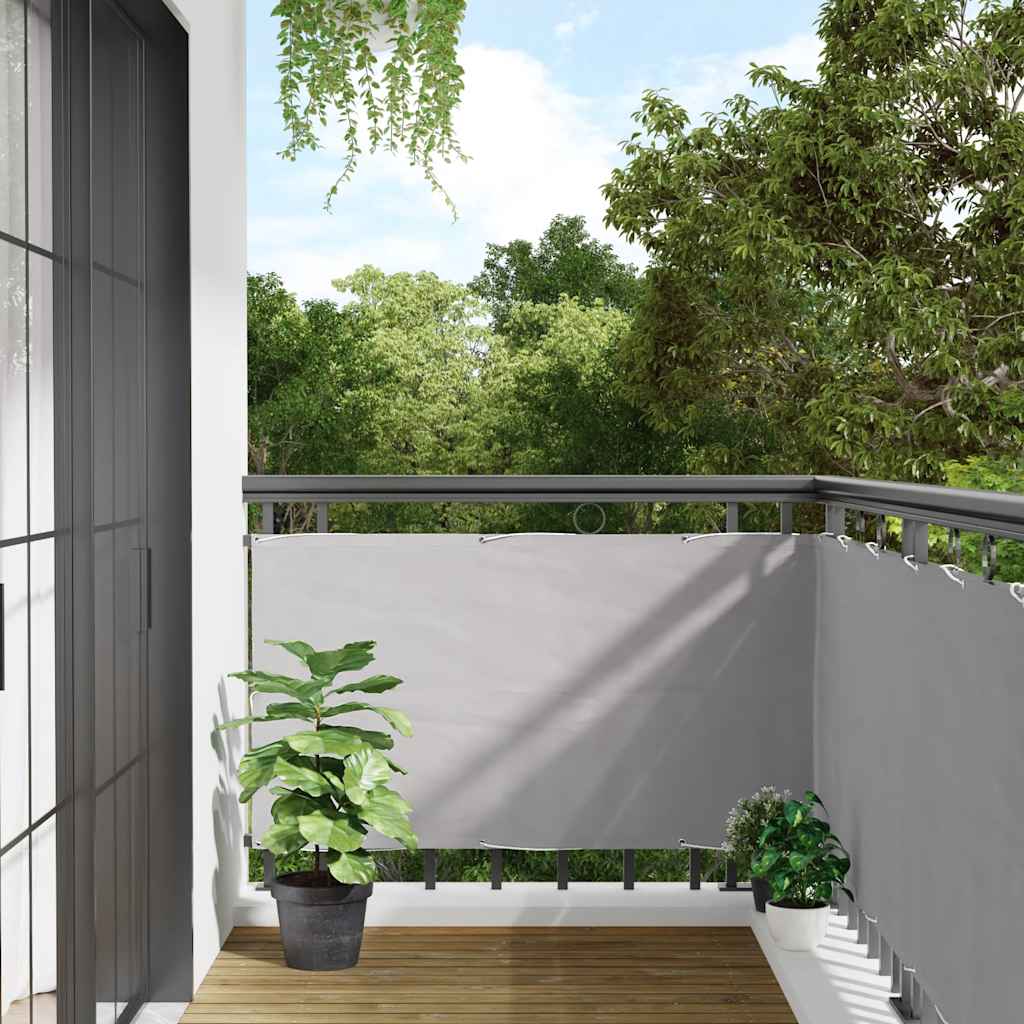 altanafskærmning 600x90 cm PVC grå