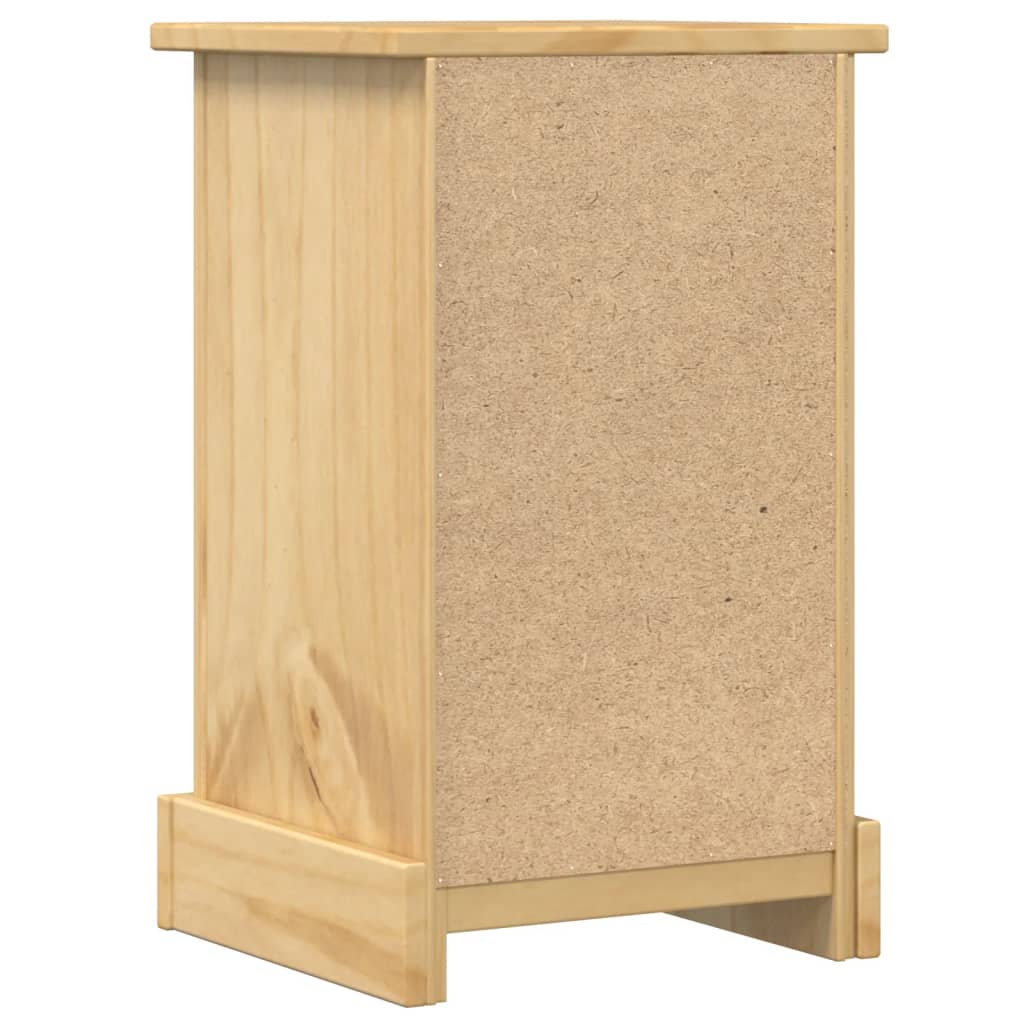 sengebord Corona 35x32,5x58 cm massivt fyrretræ