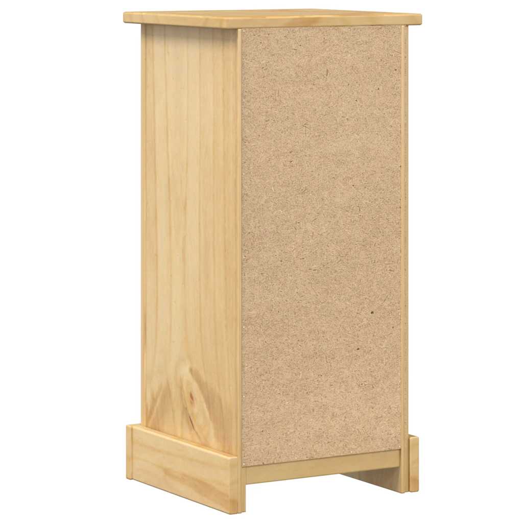 sengebord Corona 35x32,5x74 cm massivt fyrretræ