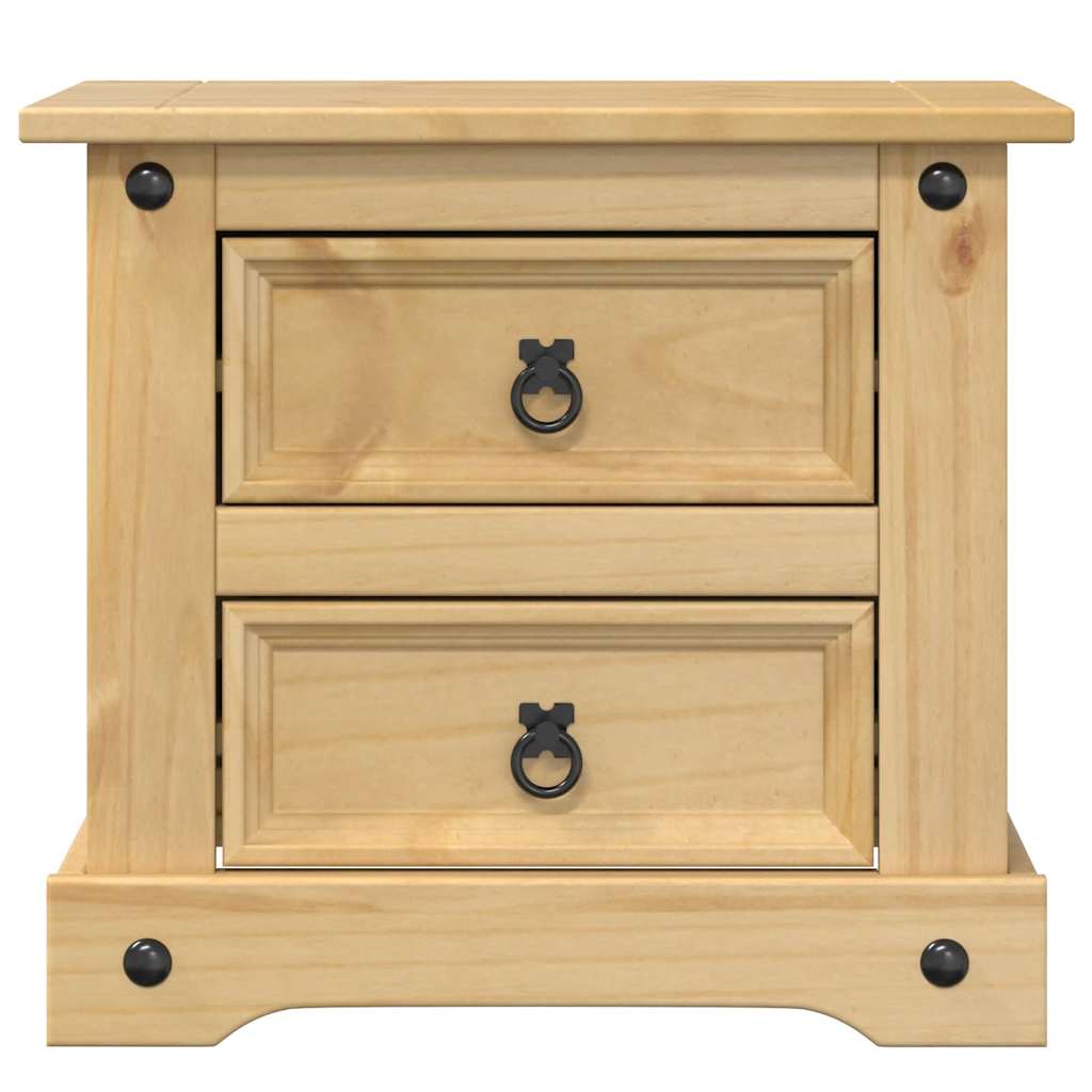 sengebord Corona 53x39x47 cm massivt fyrretræ