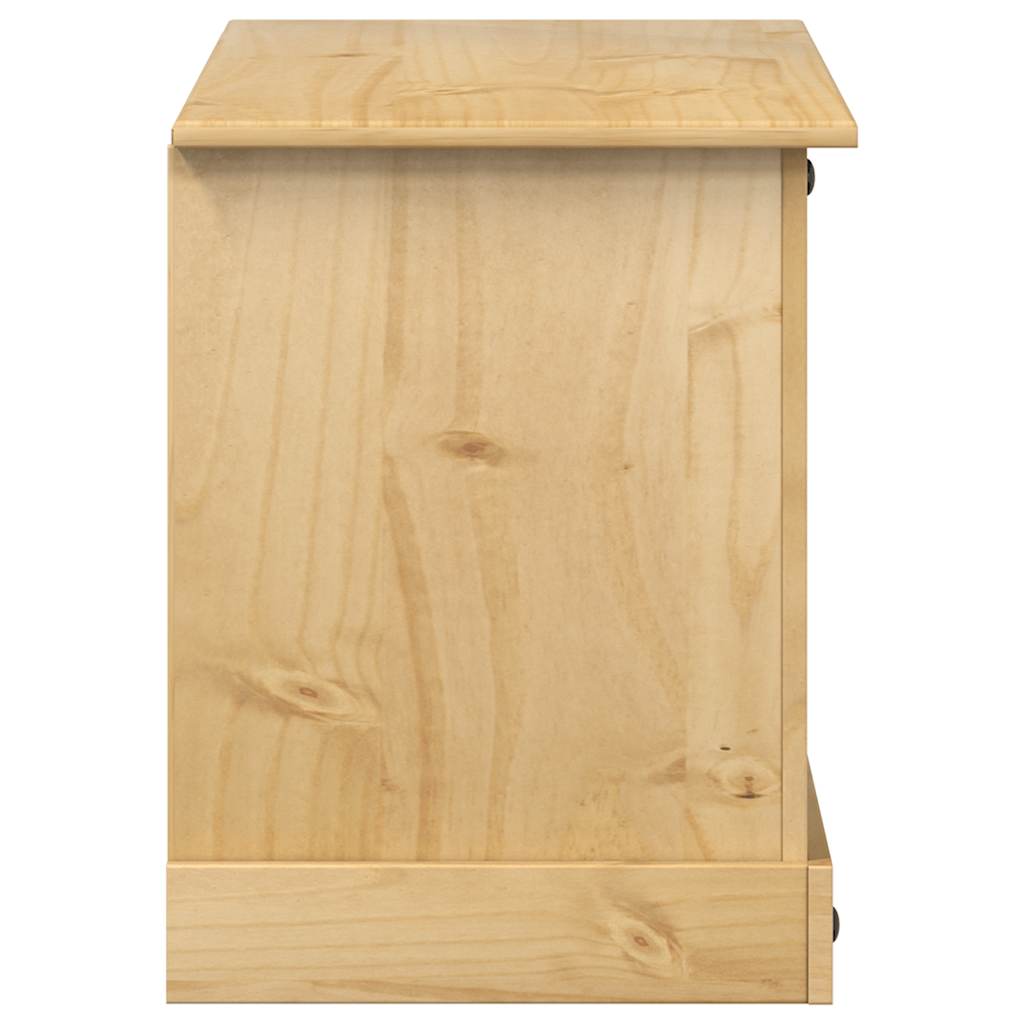 tv-bord Corona 100x45x58 cm massivt fyrretræ