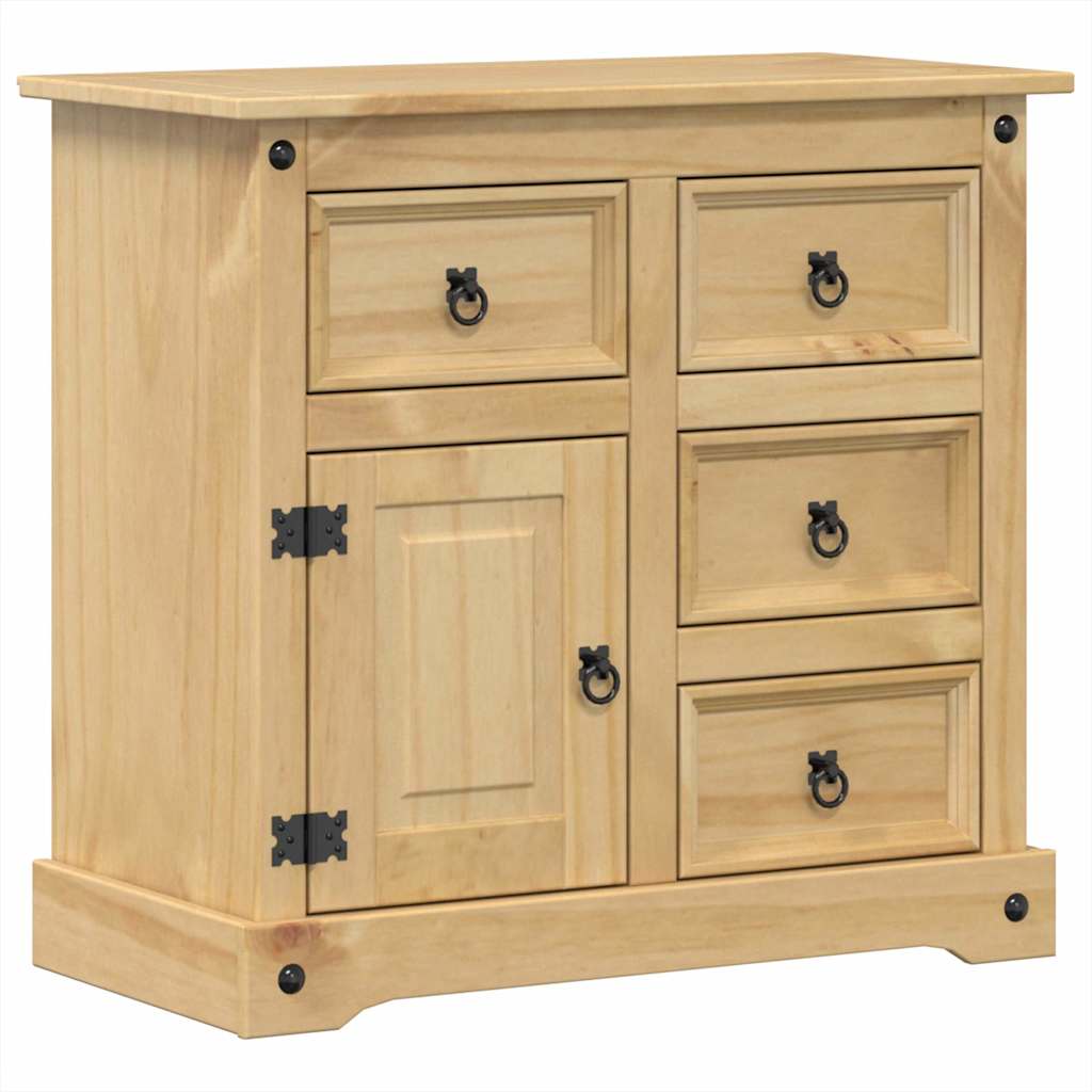 skænk Corona 80x40x75 cm massivt fyrretræ