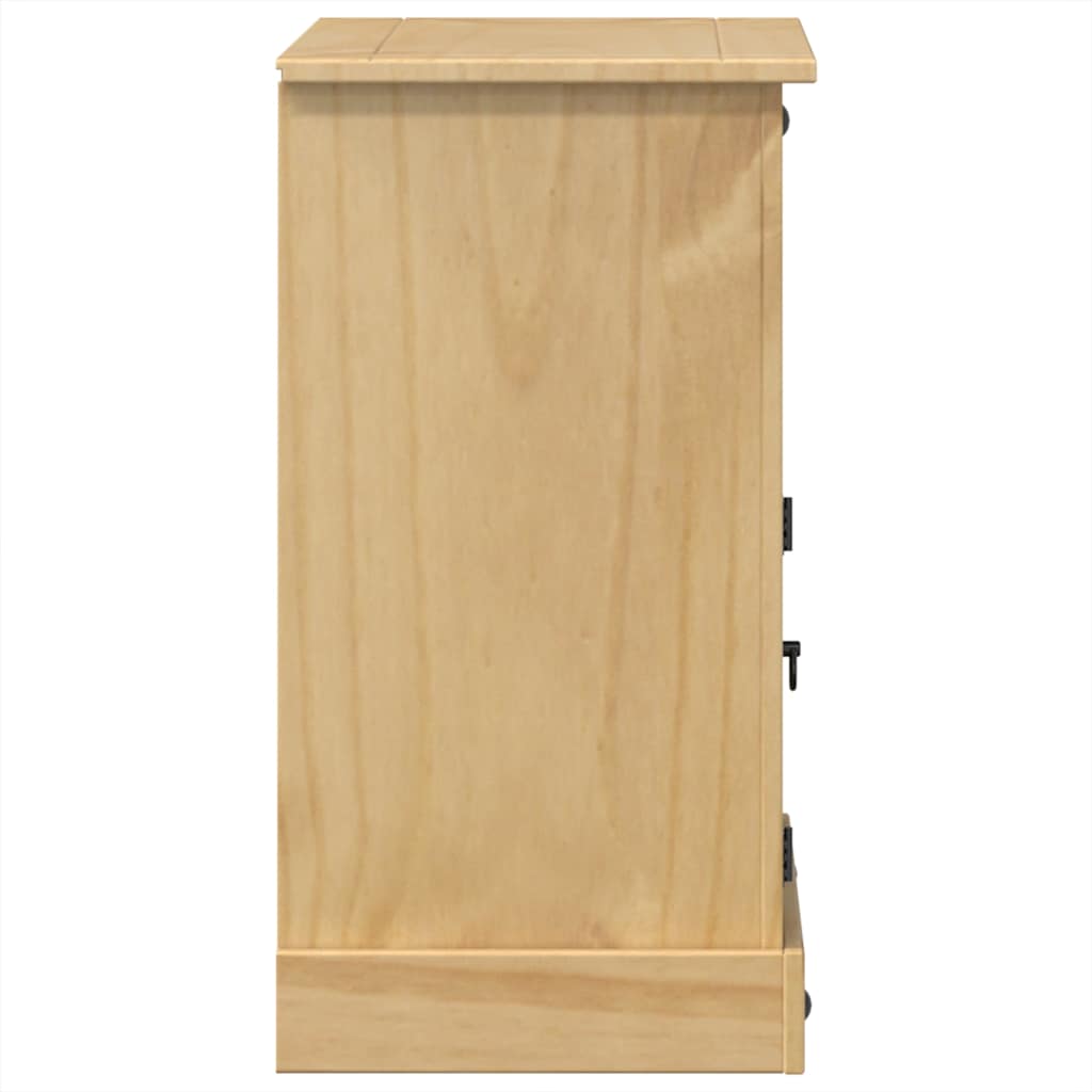 skænk Corona 80x40x75 cm massivt fyrretræ