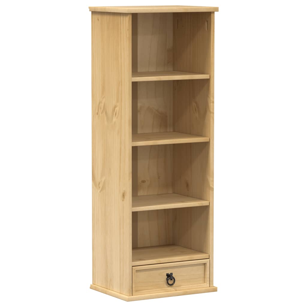 reol Corona 40x30x110 cm massivt fyrretræ