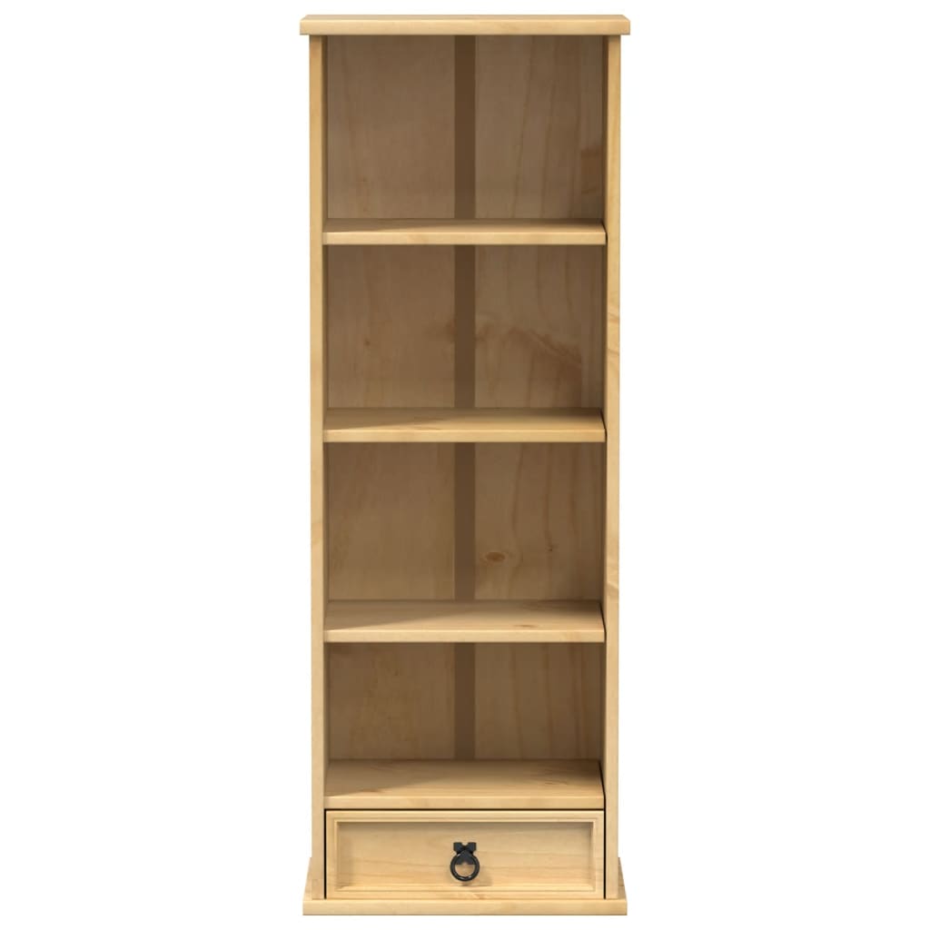 reol Corona 40x30x110 cm massivt fyrretræ
