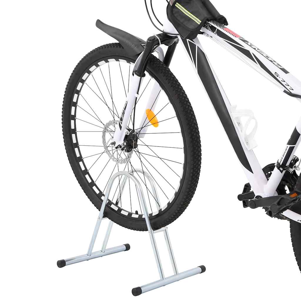 cykelstativ til 1 cykel fritstående galvaniseret stål