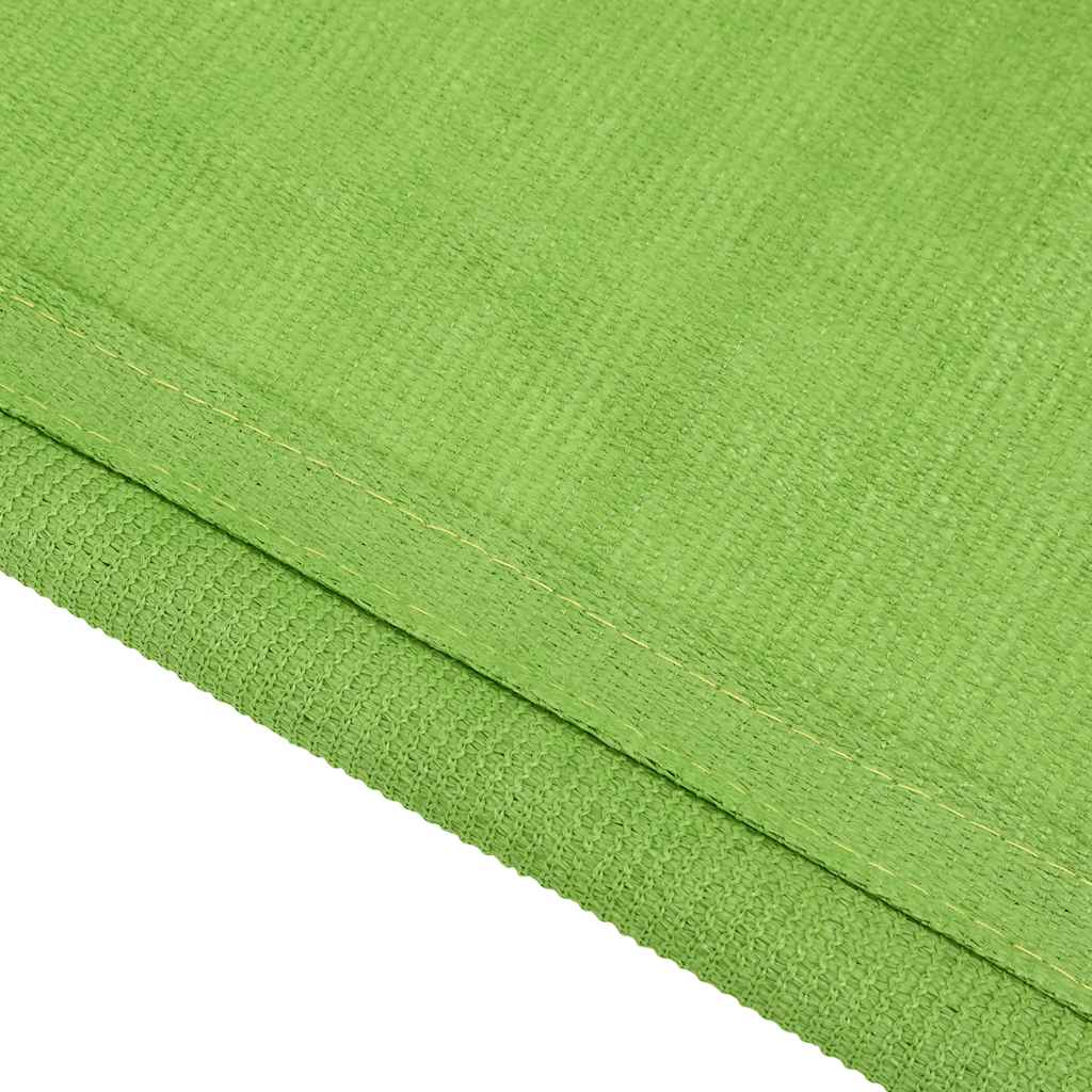 telttæppe 200x400 cm HDPE lysegrøn