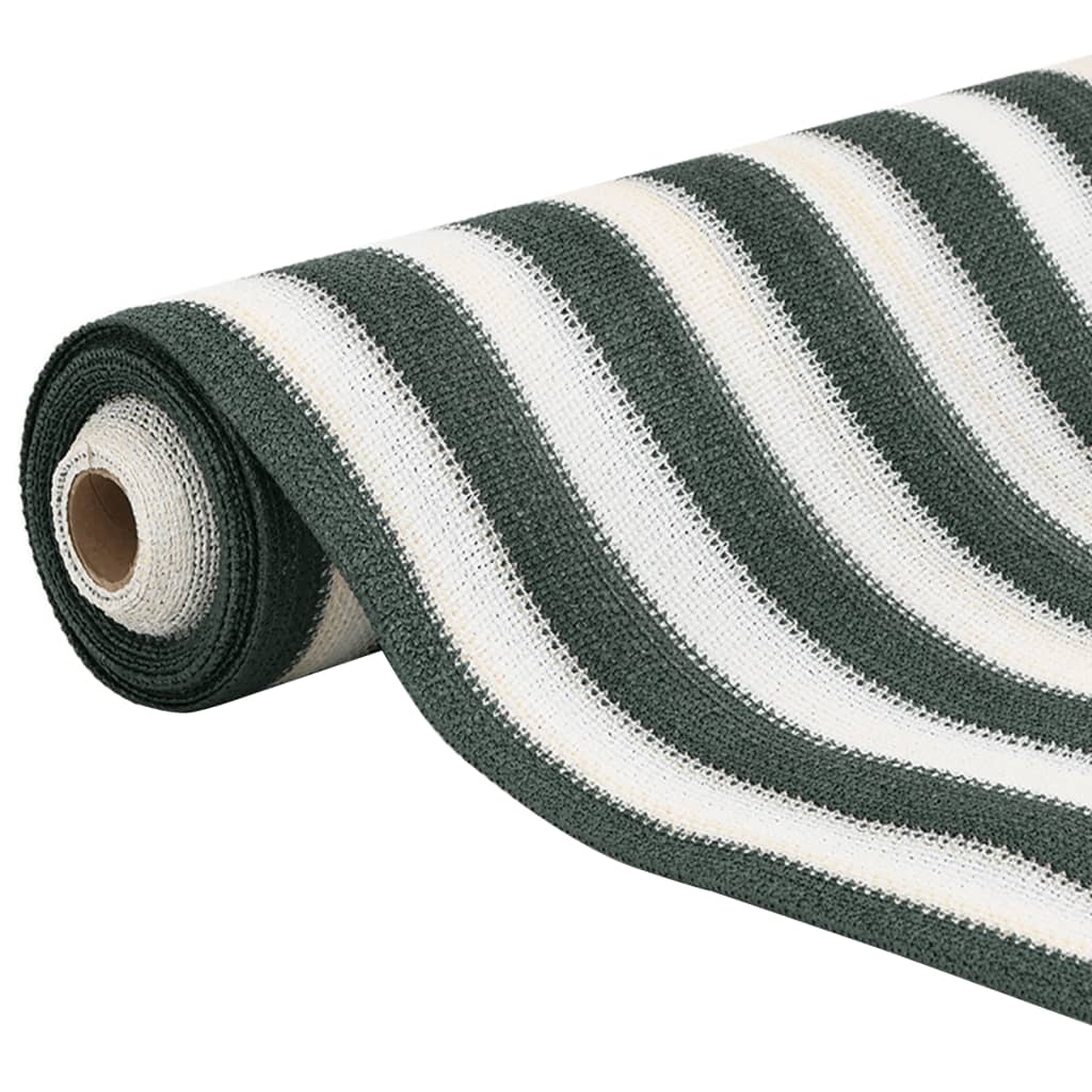 afskærmning 1,5x25 m 195 g/m² HDPE grøn og hvid