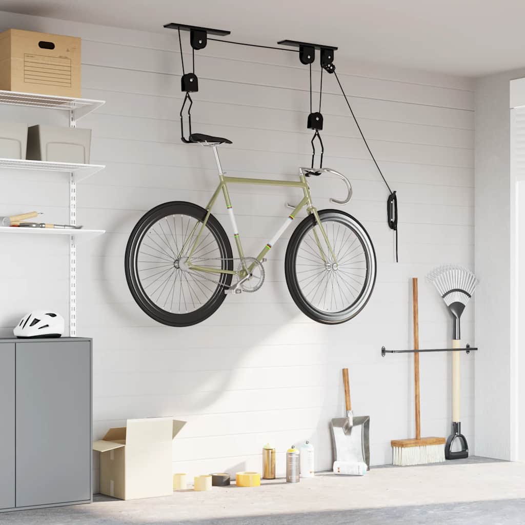 cykelhejs med loftmontering 2 stk. 20 kg