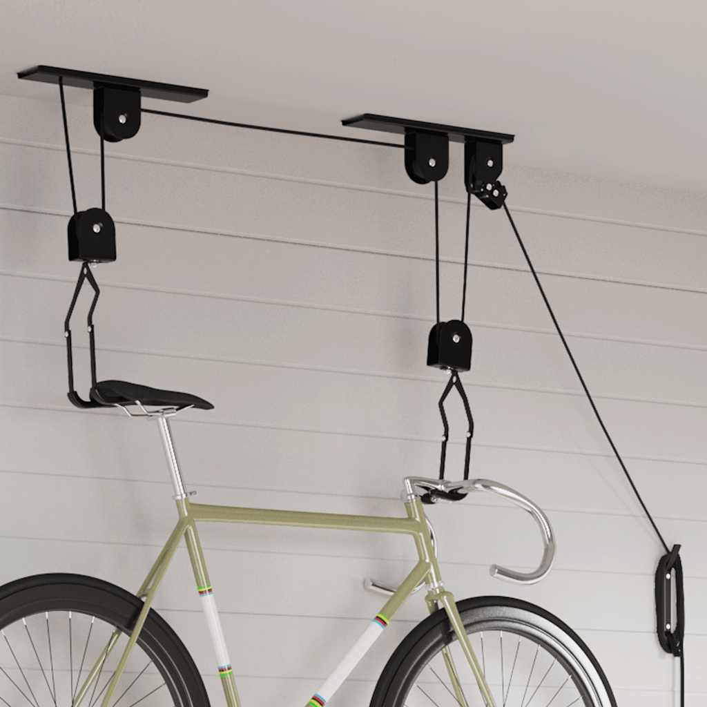 cykelhejs med loftmontering 2 stk. 20 kg