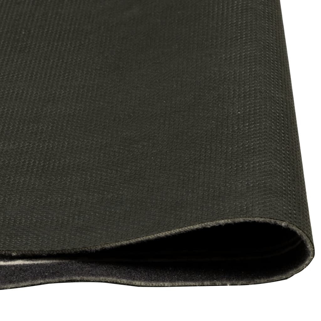 køkkentæppe 60x180 cm kaffedesign vaskbart velour