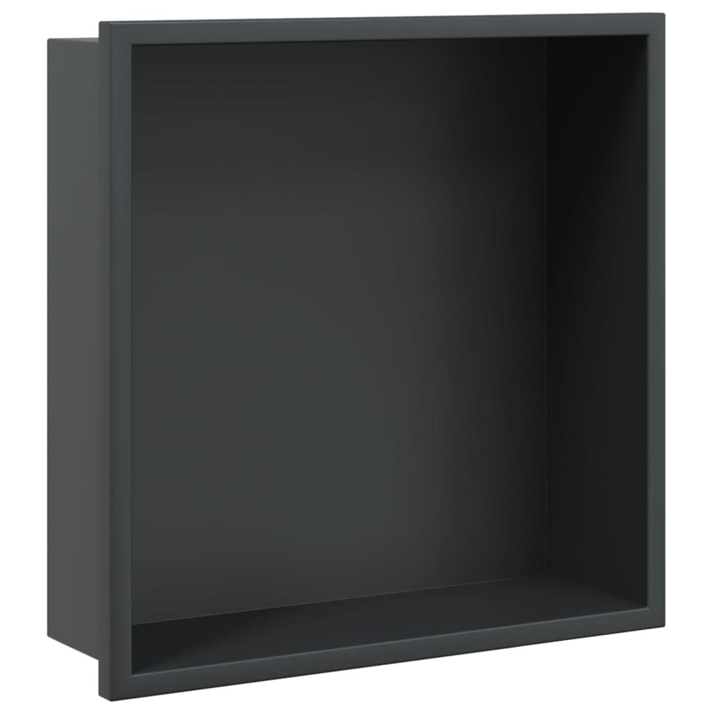 brusehylde 32x32x9 cm rustfrit stil matsort