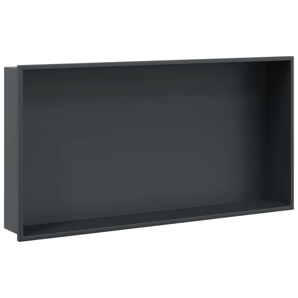 brusehylde 62x32x9 cm rustfrit stil matsort