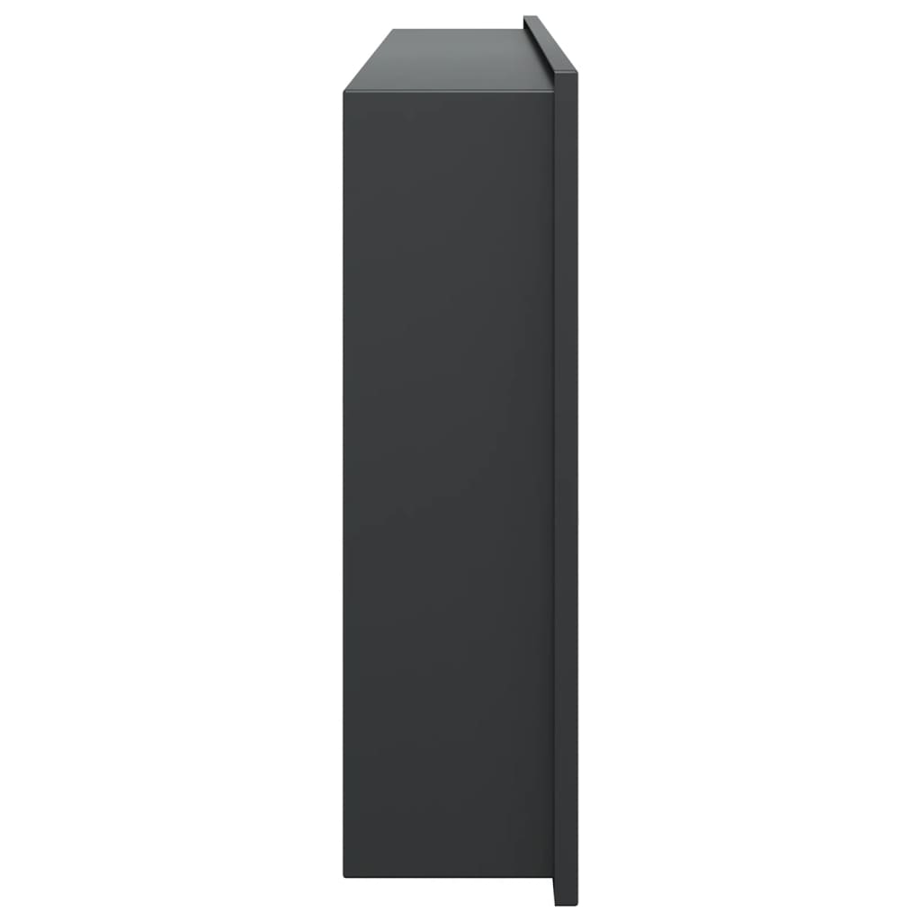 brusehylde 62x32x9 cm rustfrit stil matsort