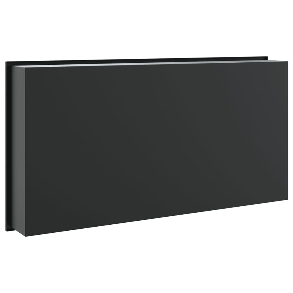brusehylde 62x32x9 cm rustfrit stil matsort