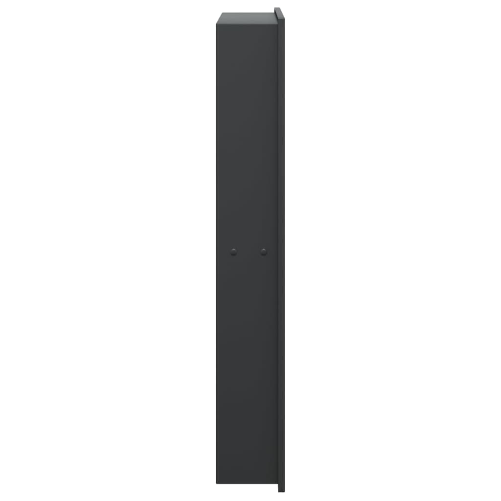 brusehylde 32x62x9 cm rustfrit stil matsort