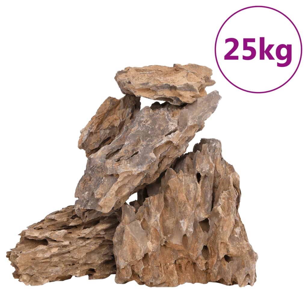 dragesten 25 kg 10-30 cm blandede farver