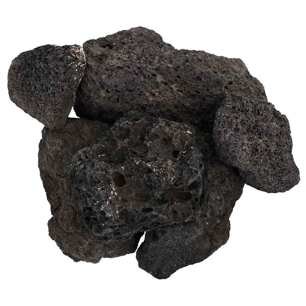 vulkansten 25 kg 10-30 cm sort