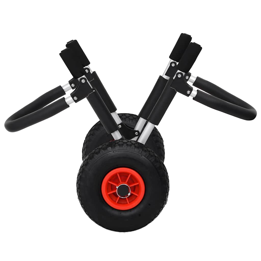 SUP trolley til surfbræt 45 kg foldbar aluminium