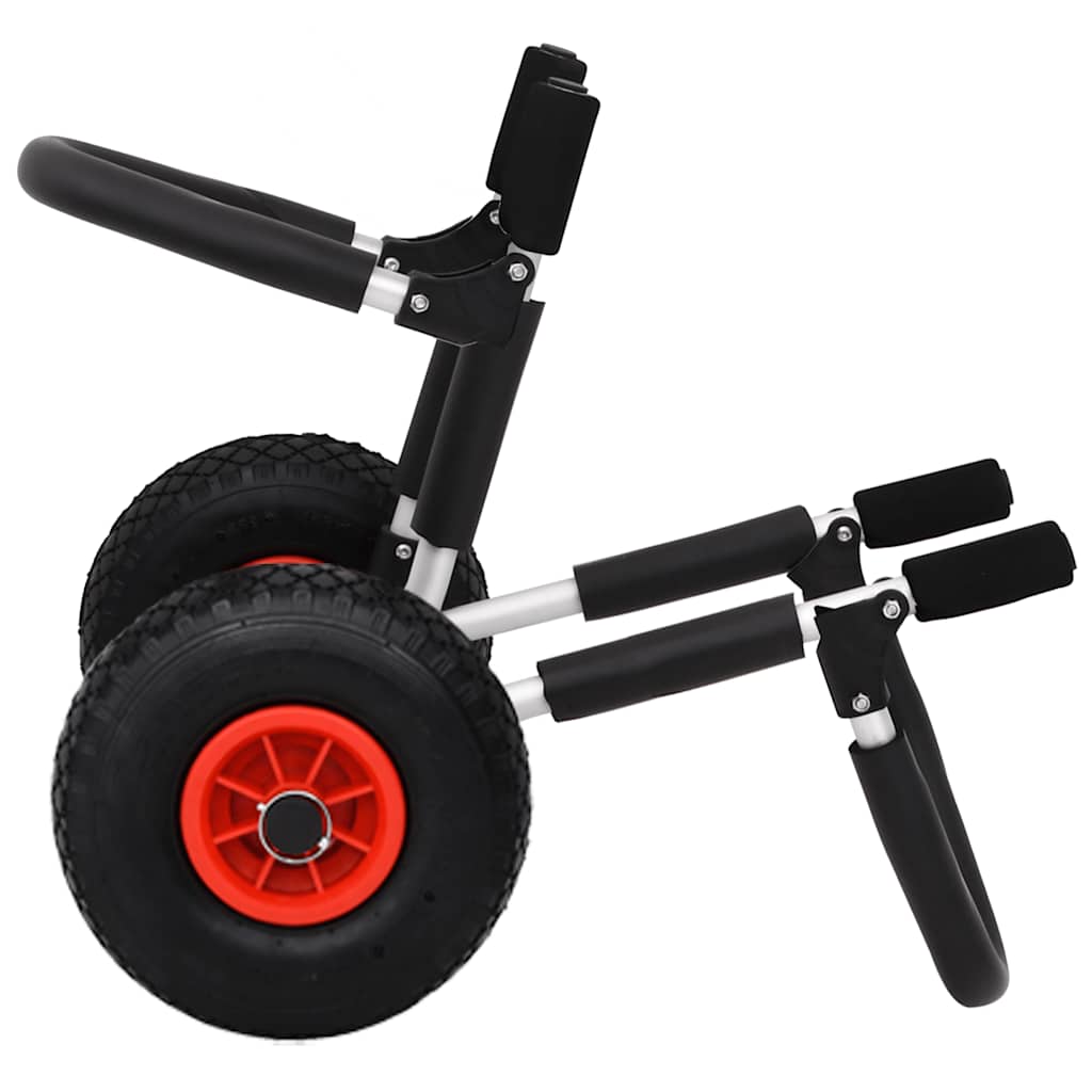SUP Trolley til 2 surfbrætter 90 kg foldbar aluminium