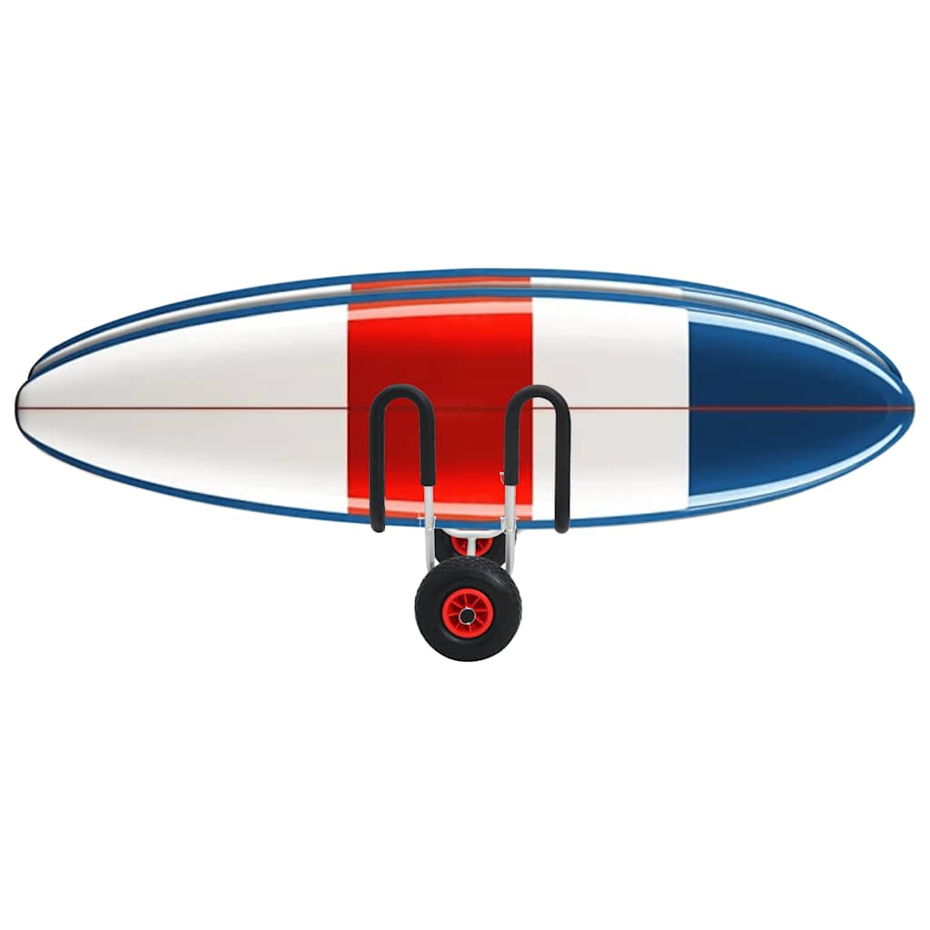 SUP Trolley til 2 surfbrætter 90 kg aluminium