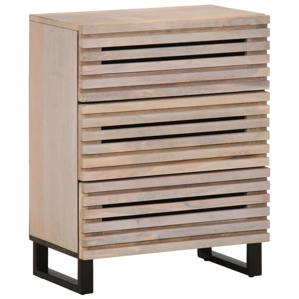 skænke 2 stk. 60x34x75 cm massivt mangotræ