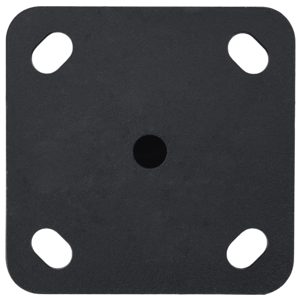 parasolholder til Ø32/34/38 mm stang stål matsort
