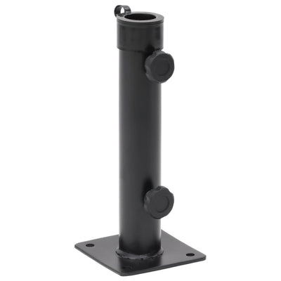 parasolholder til Ø38/48 mm stang stål matsort