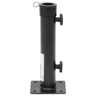 parasolholder til Ø38/48 mm stang stål matsort